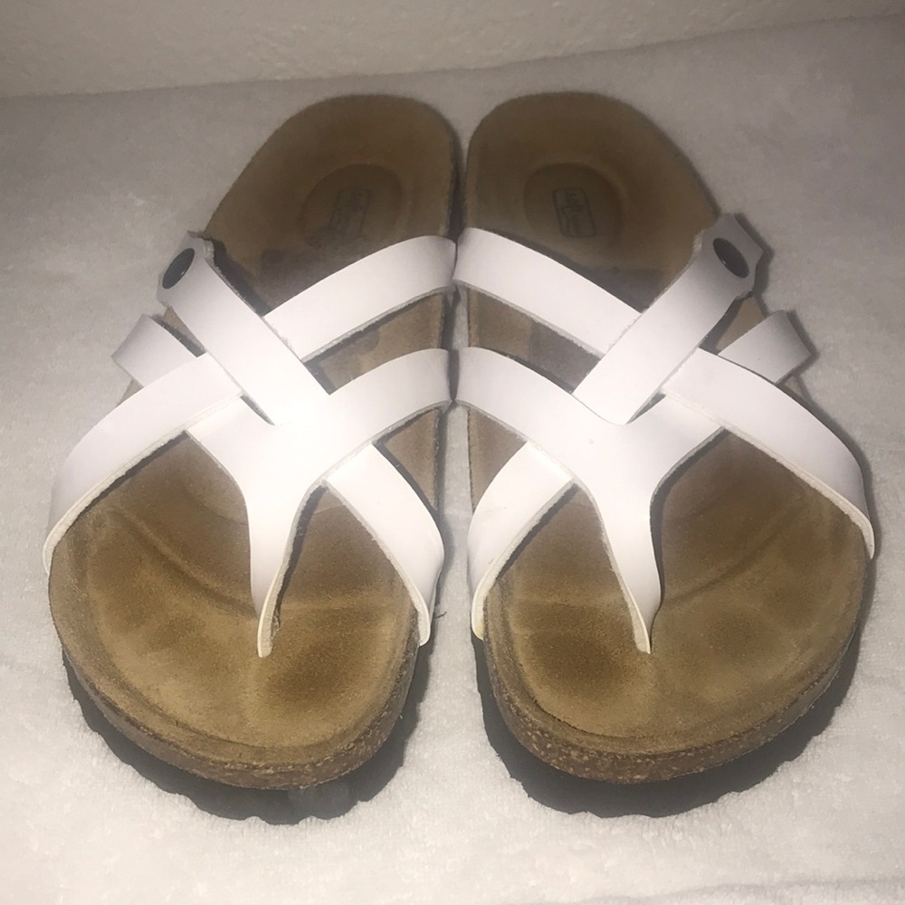 Betula White Sandal